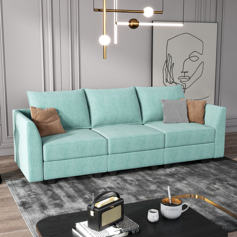 Upholstered 87.01'' Sofa