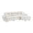 Agirta Velvet L-Shaped Sectional Reversible-2094074792-2087799200