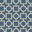 Tapis bleu / beige en coton Arneshia-20794346