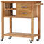 Aristia Solid Wood Kitchen Cart