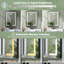 Hartli Recessed or Surface Mount LED Medicine Cabinet Mirror with Dimmable Light & Socket-1430189022-1475871006-1475870977