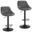 Paynter Swivel Yes Bar Stool with Steel Frame-420153900-314278252