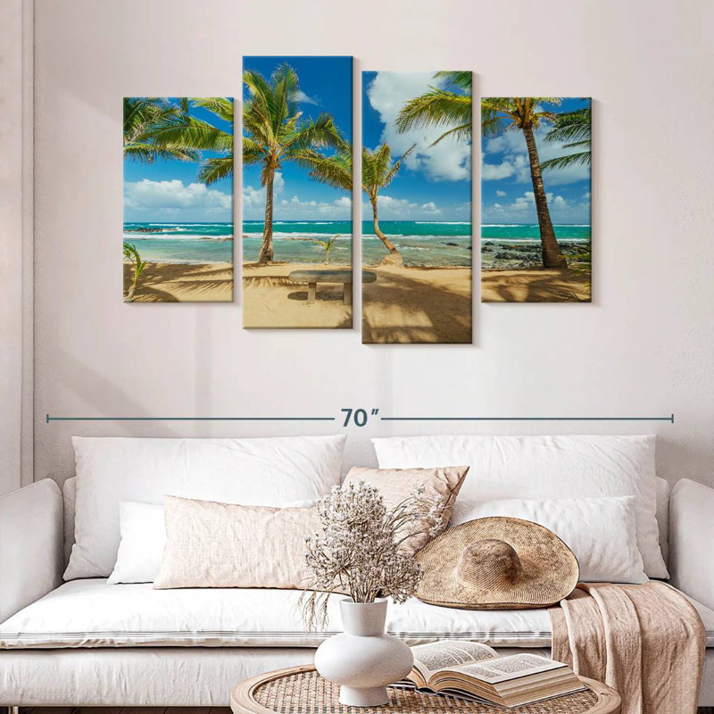 Banc Gillard Kuau Cove, H 32 po x l 52 po