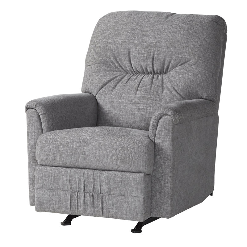Fauteuil inclinable manuel berçant standard de 32 po Youmans, Argent geisha