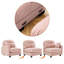 Canapé Genèveve avec canapé en tissu chenille, conception ergonomique, mousse haute densité, accoudoirs élégants, base en bois de haute qualité, convient aux salons-1003947221-1004127163