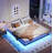 Floating Bed Frames With LED Lights