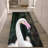 Exquisite Floral Design Soft Pile Printed Rug Enhancing Your Interior Decor with Subtle Elegance and Cozy Comfort-1301797809