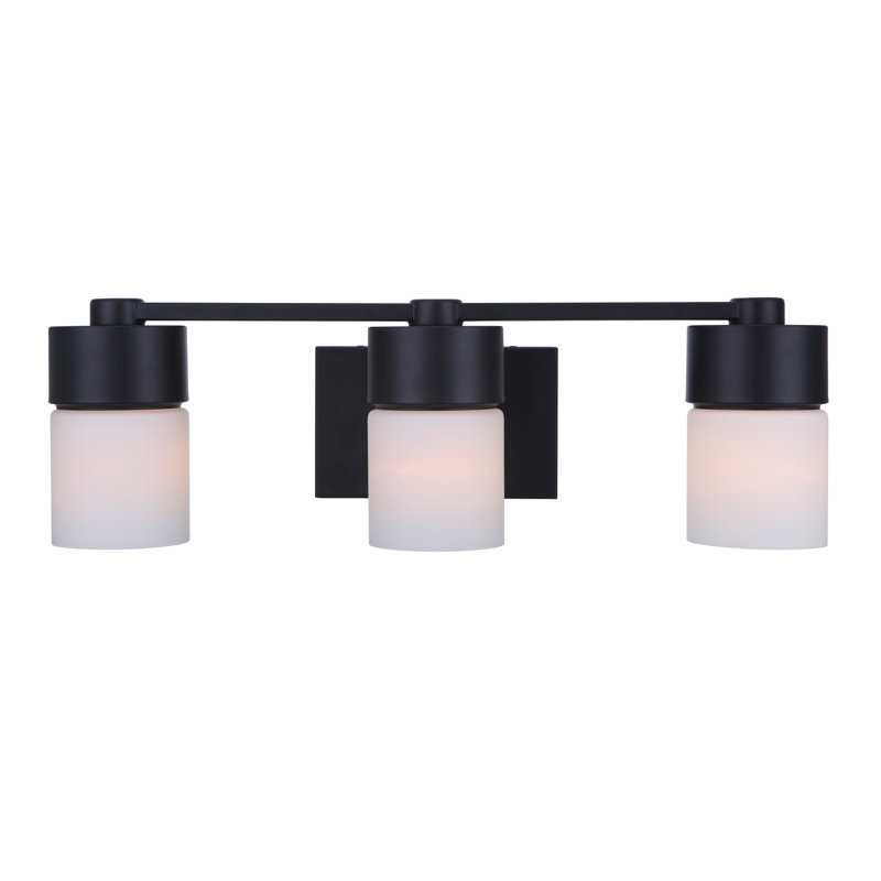 Amarissa 3 - Light Vanity Light, Flat Black