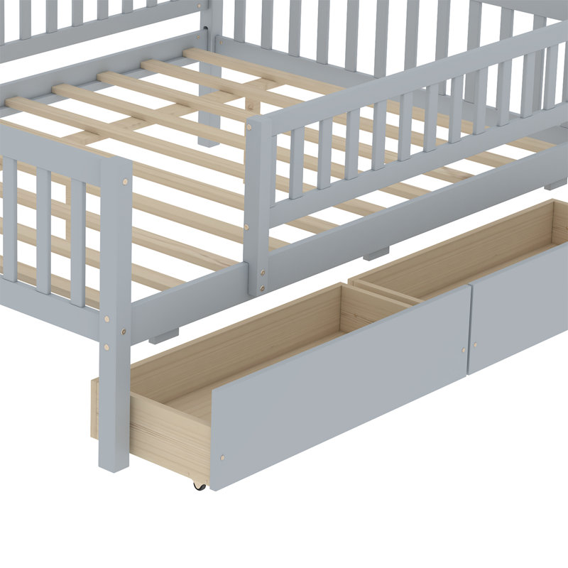 Haoran Daybed, Gray, Full