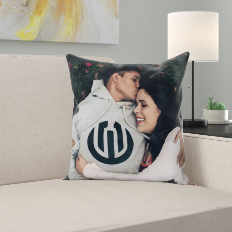 Coussin décoratif couple
