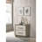 Modern 2-Drawer Accent Nightstand
