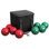 Ensemble de boules de pétanque - Jeux classiques de pelouse familiale, jeux d'extérieur pour la cour, la plage ou les mariages - Comprend des boules de pétanque rouges et vertes, un Pallino et un étui de transport par Trademark Games