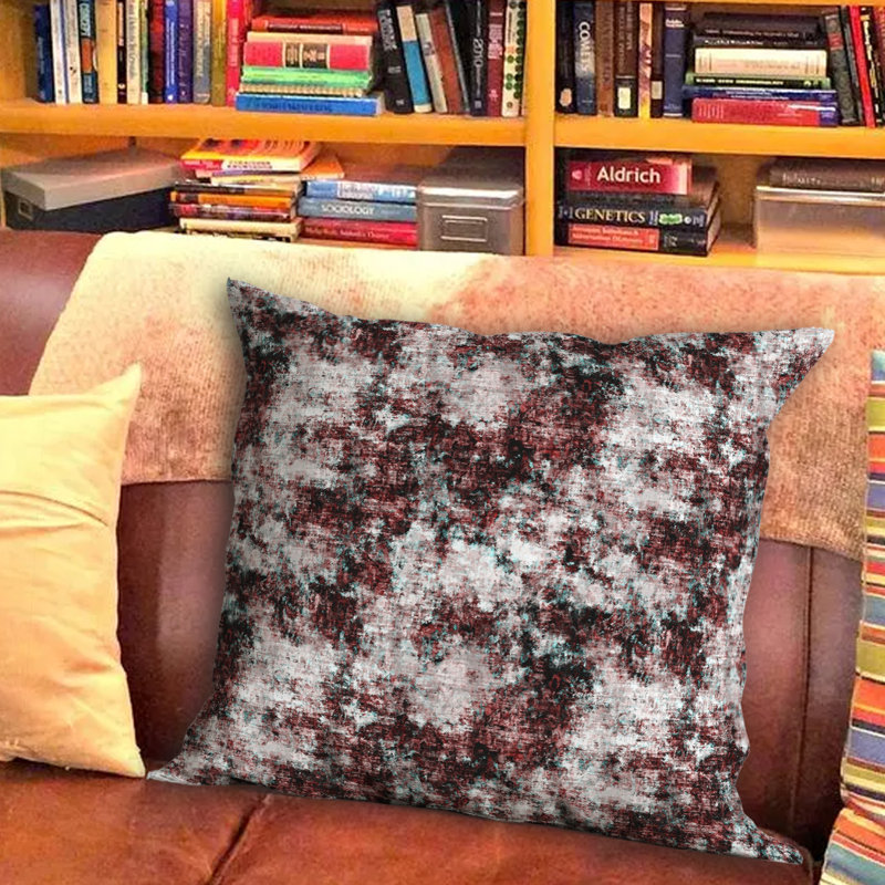 Abstract Throw Pillow, 16" x 16"