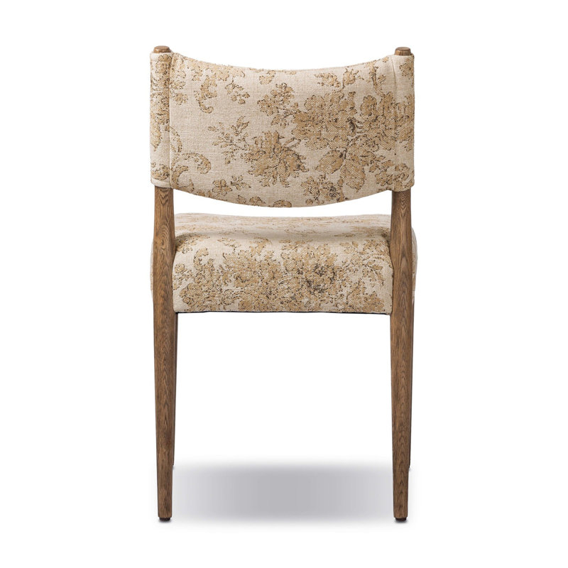 Jayla Upholstered Dining Chair, Toasted Oak, Fallingbrook Natural