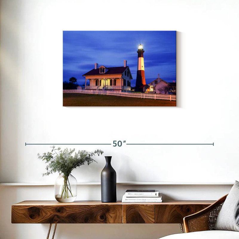 Phare Aletra Tybee Island, H 20 po x l 30 po