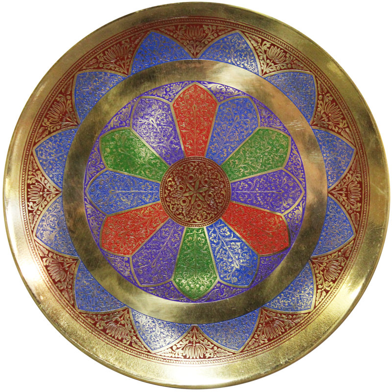 Tioga Metal Decorative Plate 1