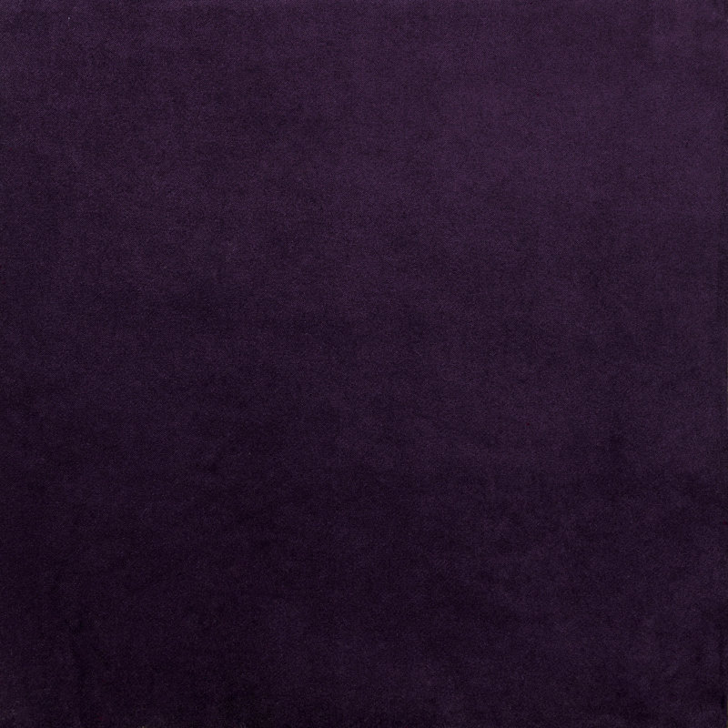 Silk Bed Runner, 1.21, 20" x 64", Aubergine Purple