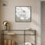 «Ivory Flower Shine II», taupe, art blanc élégant par Everly Quinn-1216107407-1216107412