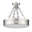 Plafonnier semi-encastré Crisha LED-1313526181