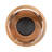 Two-Piece Mango Wood Candle Holder Set
