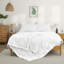 Couverture en duvet et fibre de duvet d'oie, édredon toutes saisons avec bordure en satin - Coquille douce et respirante - Parfait pour la superposition - Lavable à la machine-102305816-102305820