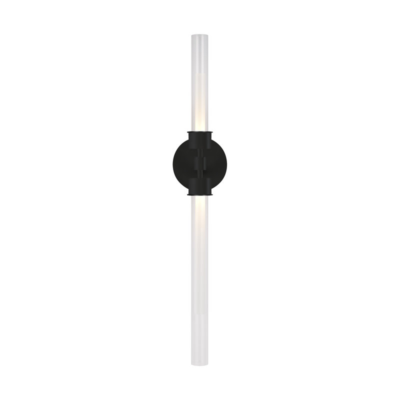 Linger 2 - Light LED Bath Bar, Nightshade Black