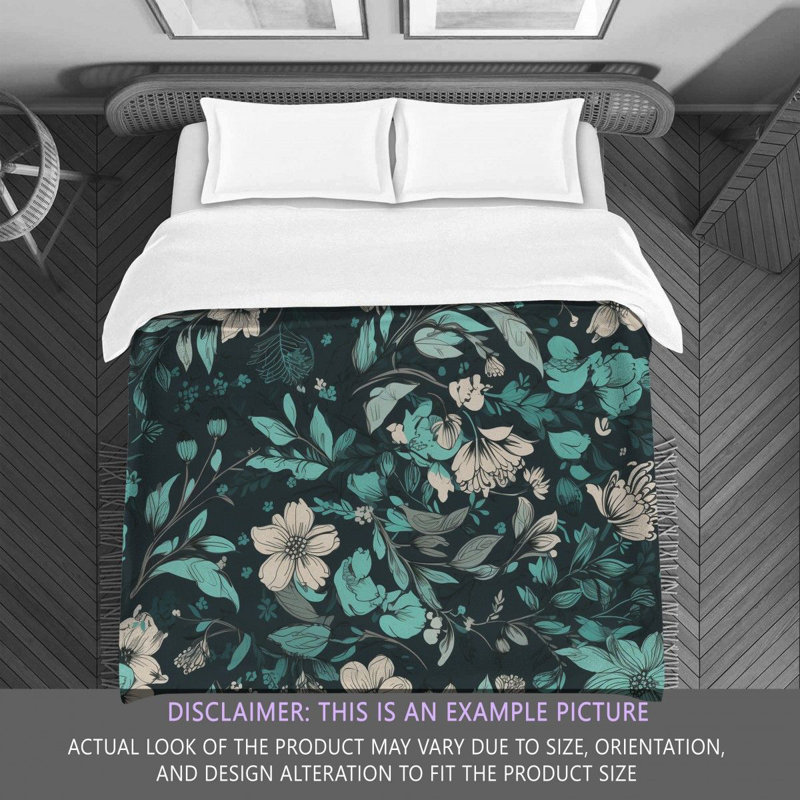 Floral Comforter, Queen Comforter