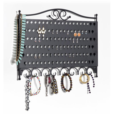 Metal Wall Mounted Jewelry Organizer