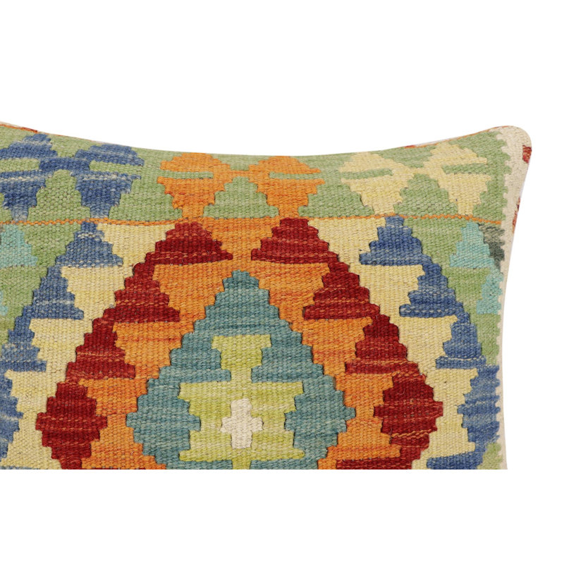 Ping Geometric Throw Pillow