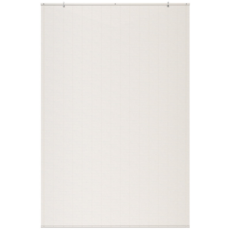 Bamboo Window Shade Blind - White, 48"W x 72"L