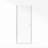 32"x 72" H Semi-Frameless Pivot Shower Door with  1/4 inch(6mm) Clear Tempered Glass And Handle,Brushed Nickel-124870115