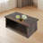 19.7" Folding Meditation Table Floor Table Antique Tea Table Japanese-Style Tatami