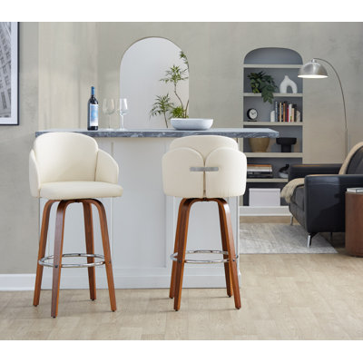 Dahlia Fixed-Height Stool - Set Of 2