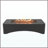 Rectangular Concrete Propane Fire Pit Table 50000 BTU For Outdoor Patio Garden Backyard-126106989