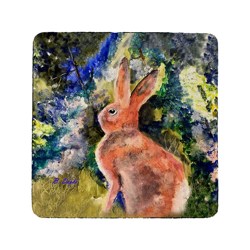 Silicone Square 4 Piece Coaster Set
