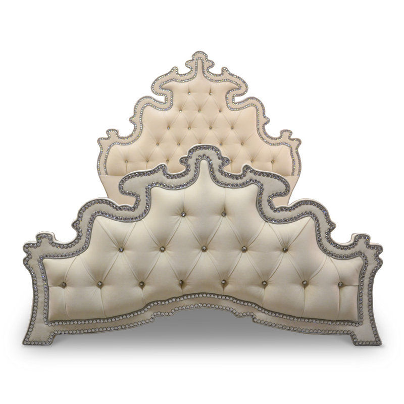 Percy Velvet Bed, California King