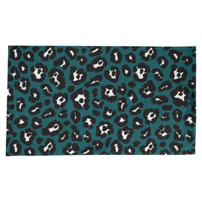 Animal Print Cotton Blend Tablecloth