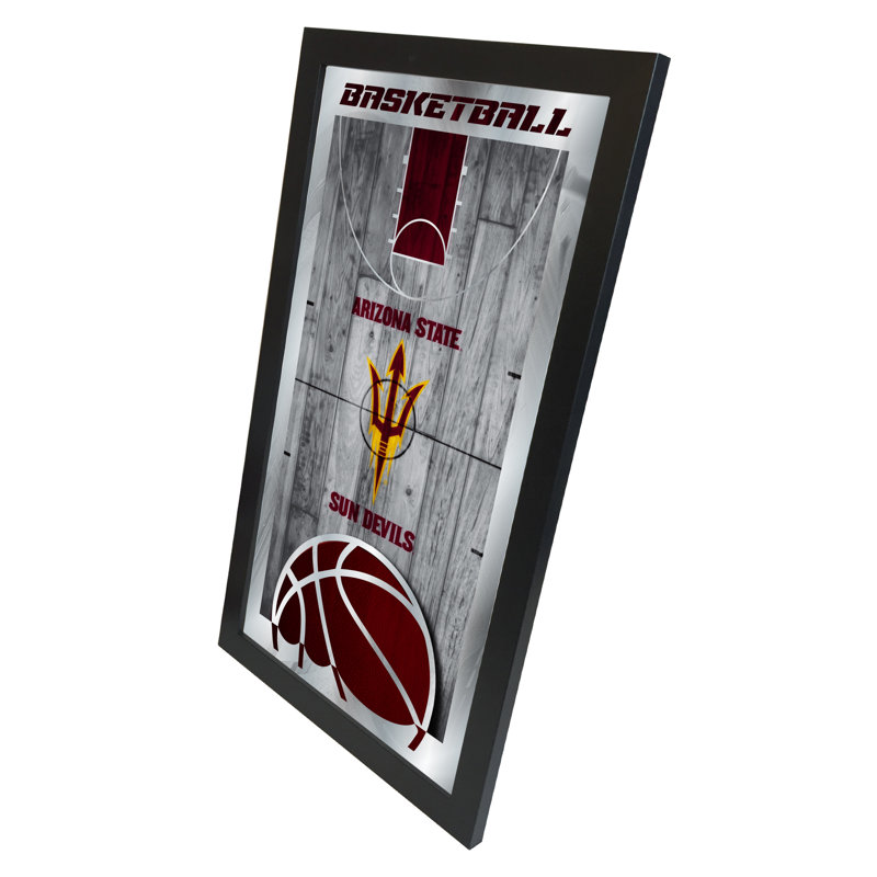 « basket mirror », impression encadrée NCAA, Arizona State