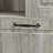 Tall Storage Cabinet with Adjustable Shelves and Flip-Out Basket, Modern MDF Design-1413657098