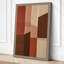 Striped Geometry Geometric - Wrapped Canvas-843313419-843313409