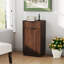 Armoire à poubelle inclinable en bois 10 gallons Woodgrain-775055793