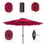 Parasol de marché rond 106,3 po Asyraf-543737096