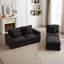 Canapé modulaire combiné avec repose-pieds-794863501