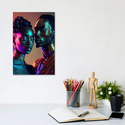 Afrofuturist Monarchie africaine, reine et roi II