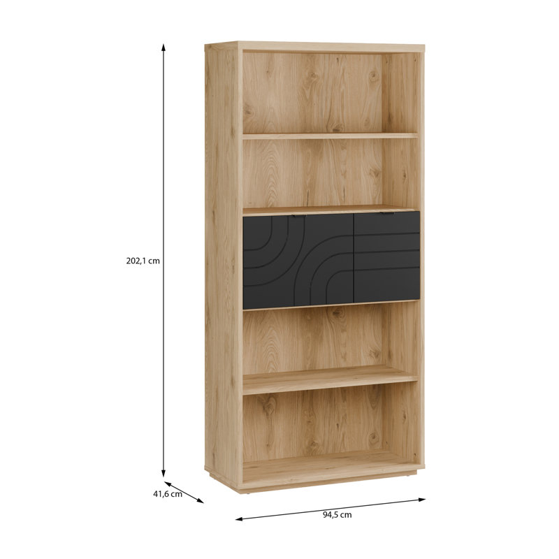 AURIQUET 202.1 cm H x 94.5 cm W Bookcase