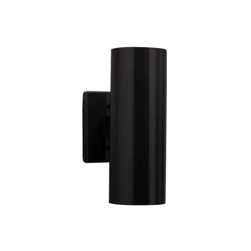Plafonnier encastré noir Metro, H 12 po x l 8 po x P 4,5 po