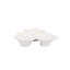Pesce Serena Handmade Stoneware Divided Serving Dish