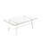 Ryo Glass Top End Table