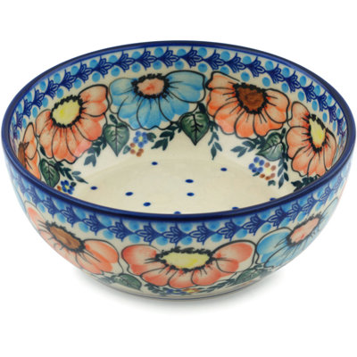 Bold Poppies 32 oz. Rice Bowl