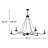 Liza Nestor 6 - Light Candle Style Classic / Traditional Chandelier